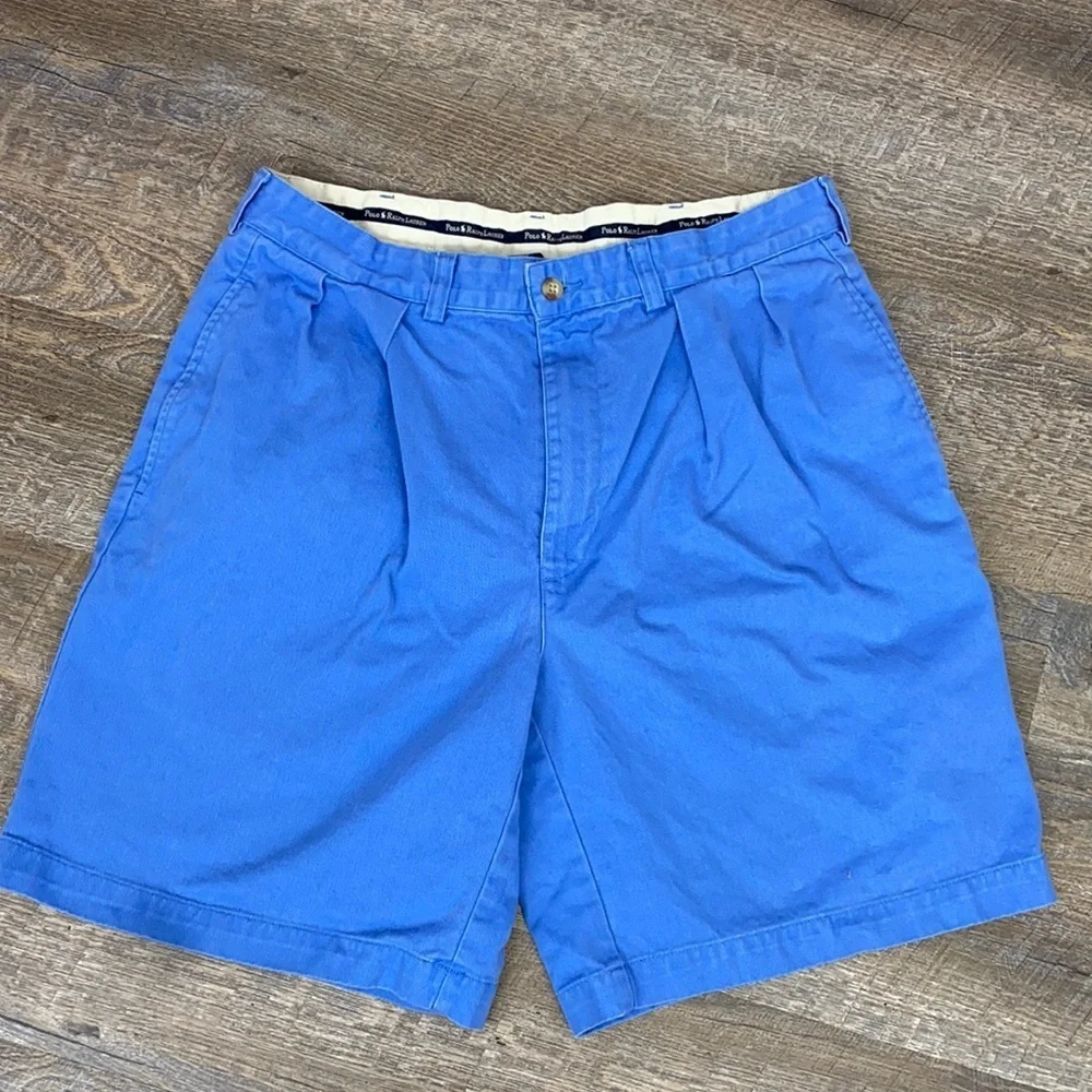 Vintage Polo Ralph Lauren Shorts Blue 34